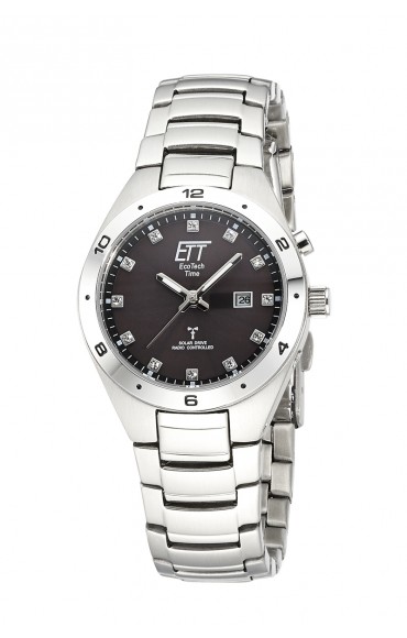 Eco Tech Time Solar Drive Funk Aquanaut II Titan Damenuhr ELT-11338-52M