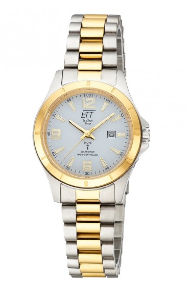 Eco Tech Time Solar Drive Funk Aquanaut II Titan Damenuhr ELT-11338-52M