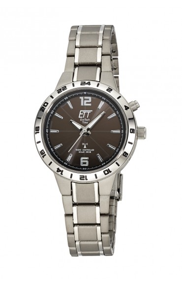 Eco Tech Time Solar Drive Funk Aquanaut II Titan Damenuhr ELT-11338-52M