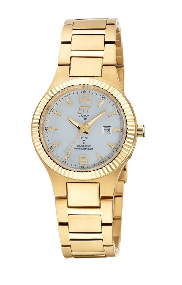 Eco Tech Time Solar Drive Funk Aquanaut II Titan Damenuhr ELT-11338-52M