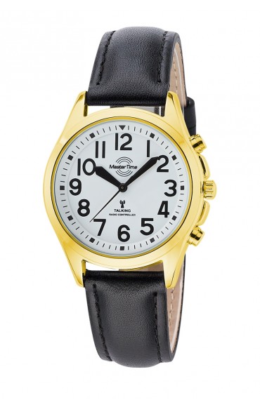 Funk Quarz Damen Sprechende Uhr Metall MTLA-10942-12L