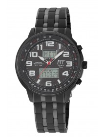 Funk Solar Drive Herren Hunter II Edelstahl EGS-11390-25M