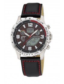 Funk Solar Drive Professional World Timer Herren Titan EGT-11718-22L