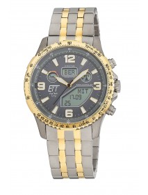 Funk Solar Drive Professional World Timer Herren Titan EGT-11722-52M