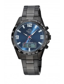 Funk Quarz Herren Sporty Big Date Chronograph Metall MTGA-10952-32M