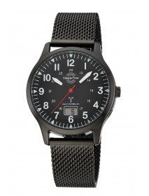 Funk Quarz Herren Super Power Aviation Metall MTGA-10960-22M