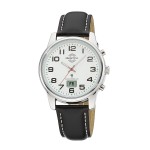 Funk Quarz Herren Super Power Daily Metall MTGA-10814-12L