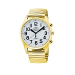 Funk Quarz Herren Sprechende Uhr Metall MTGA-10941-12Z