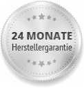 24 Monate Herstellergarantie